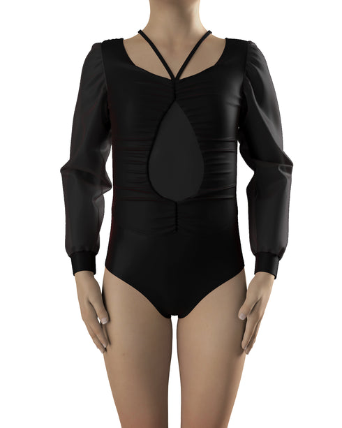 ELLIE Leotard Base - Black